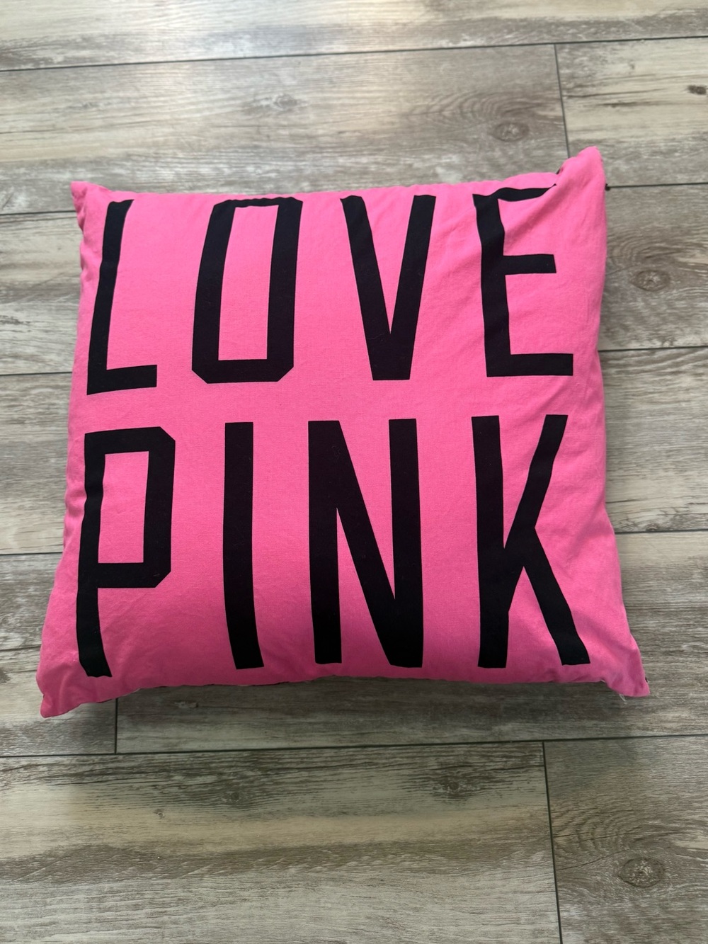 LOVE PINK Decorative Throw Pillow
